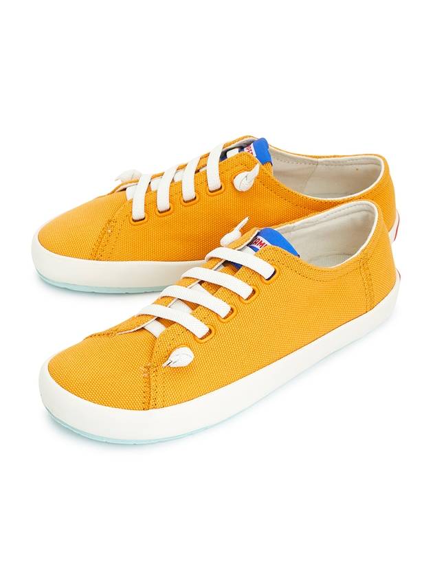 Peu Rambla Textile Low Top Sneakers Orange - CAMPER - BALAAN 1