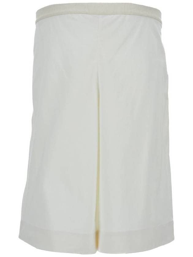 Short Pants J47MU0119J20148 100 WHITE - JIL SANDER - BALAAN 3