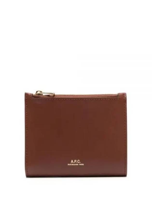 Willet Zipper Half Wallet Hazelnut - A.P.C. - BALAAN 2