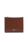 Willet Zipper Half Wallet Hazelnut - A.P.C. - BALAAN 2