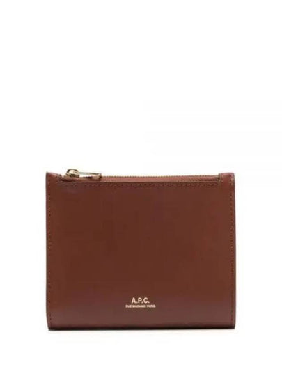 Willet Zipper Half Wallet Hazelnut - A.P.C. - BALAAN 2