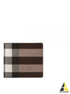 Vintage Check 2-Fold Half Wallet Dark Birch Brown - BURBERRY - BALAAN 2