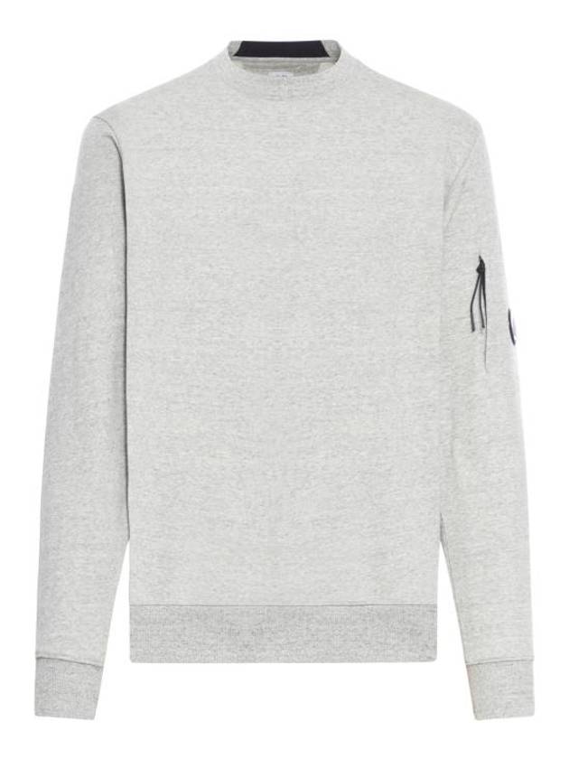 Diagonal Raised Fleece Lens Sweatshirt Grey - CP COMPANY - BALAAN 1