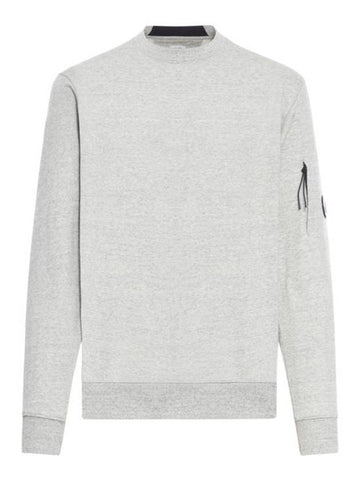 Diagonal Raised Fleece Lens Sweatshirt Grey - CP COMPANY - BALAAN 1