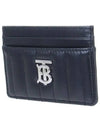 Lola Quilted Card Wallet Black - BURBERRY - BALAAN 3