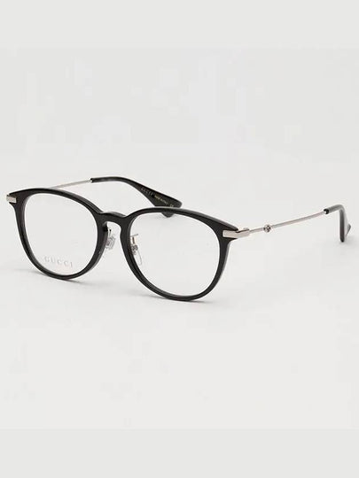 Eyewear Round Acetate Eyeglasses Black - GUCCI - BALAAN 2