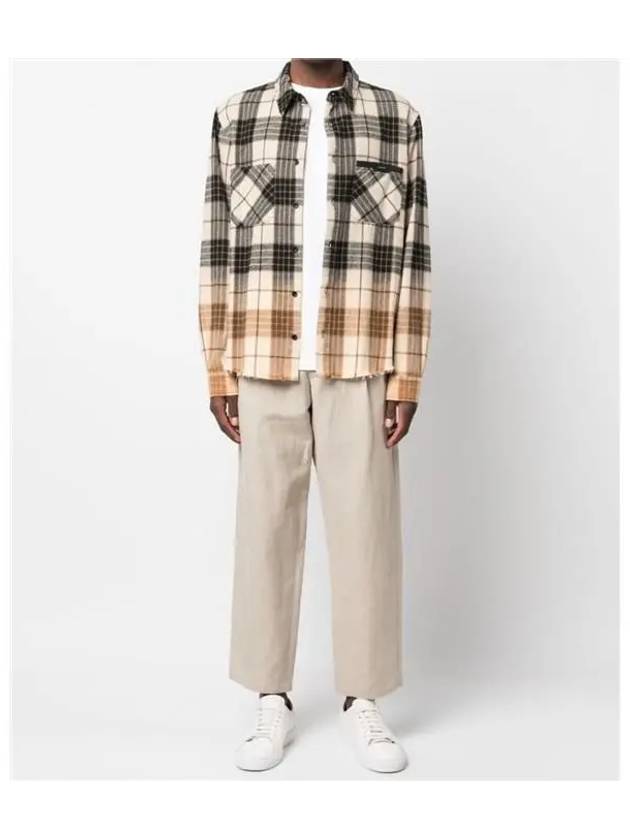 Renato Linen Cotton Straight Pants Beige - A.P.C. - BALAAN 7