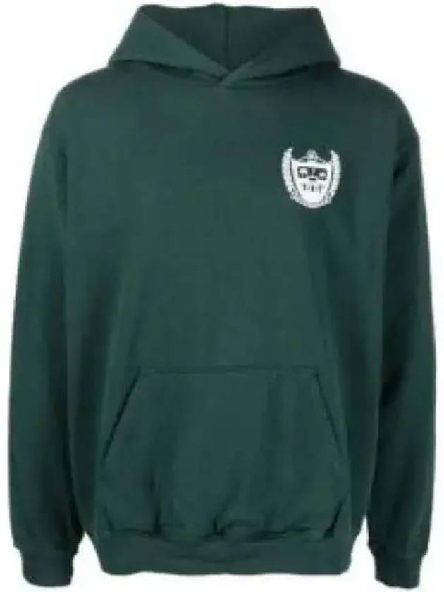 Beverly Hills Pocket Hooded Top Green - SPORTY & RICH - BALAAN 2