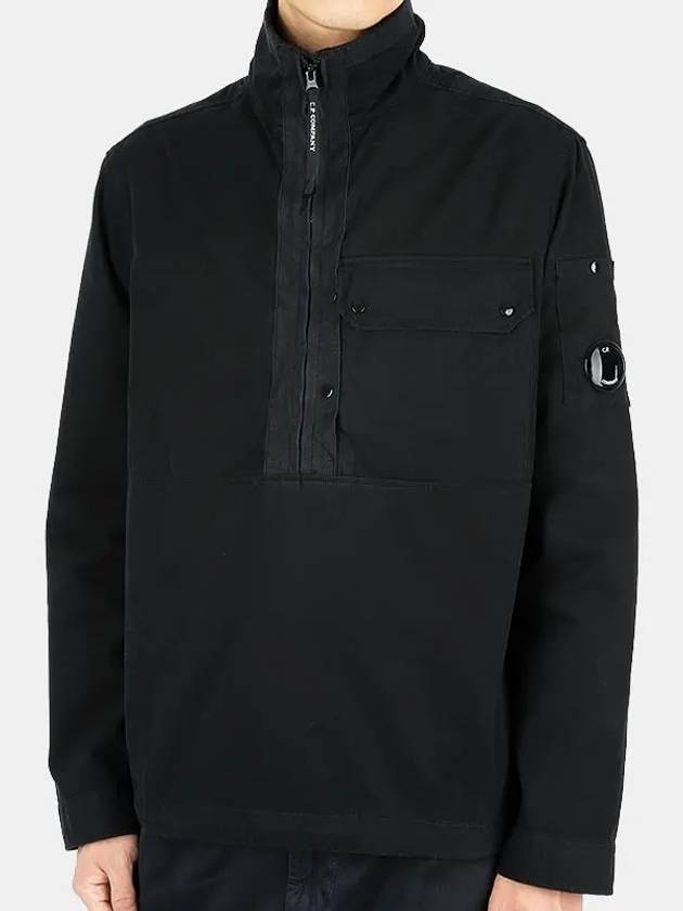 Wappen Poplin Anorak Black - CP COMPANY - BALAAN 3