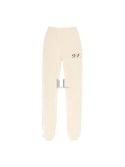 Upper East Side Jogger Track Pants Cream - SPORTY & RICH - BALAAN 2