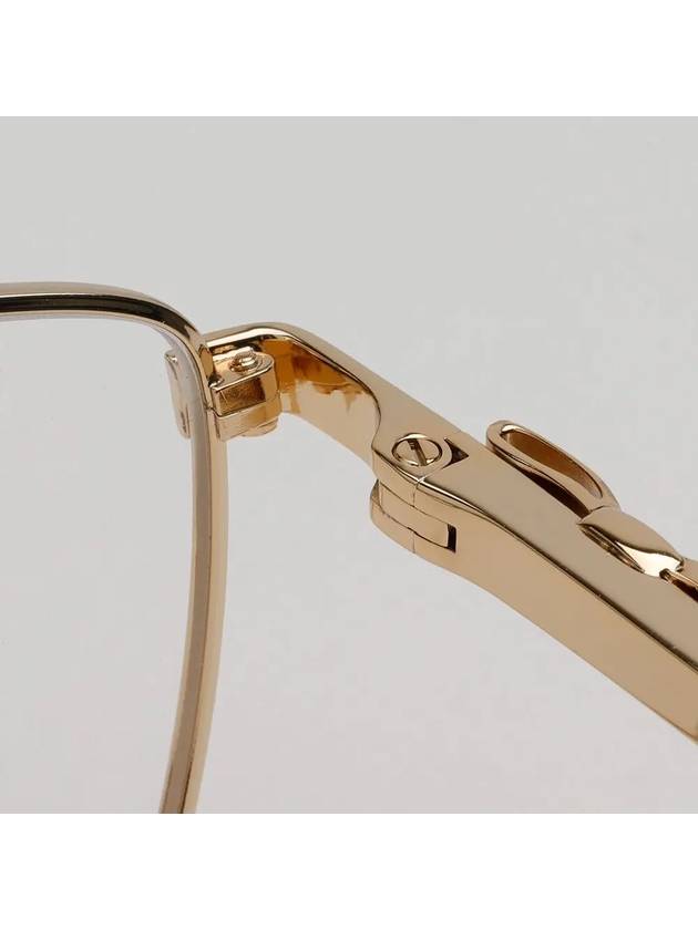 Ferragamo glasses frame SF2198 717 metal square gold - SALVATORE FERRAGAMO - BALAAN 6