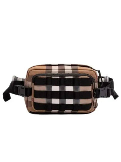 Paddy Check Belt Bag Brown - BURBERRY - BALAAN 2