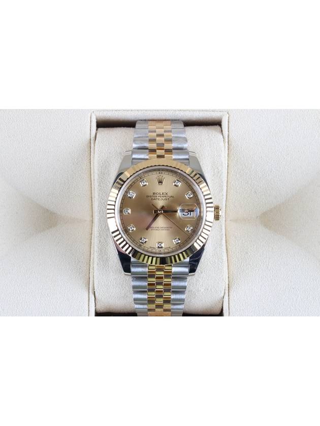 Rolex Datejust 41 Champagne Edition 10P Combi 22 Years - ROLEX - BALAAN 2