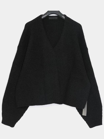 Essential Heavy Wade Overfit Waffle Knit Men s Cardigan 192BT246200F - FEAR OF GOD - BALAAN 1