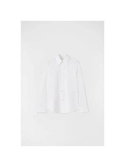 Slim Fit Cotton Shirt White - JIL SANDER - BALAAN 2