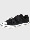 Men's Velcro Sneakers PMIA034 LEA001 1001 BLACK PLS002bk - PALM ANGELS - BALAAN 3