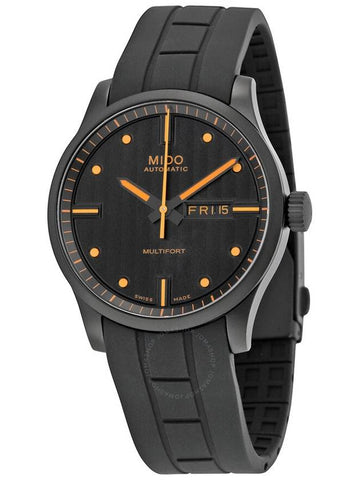 Mido Multifort Automatic Black Dial Men's Watch M0054303705180 - MIDO - BALAAN 1