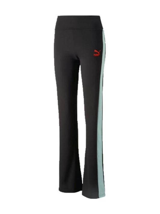 x Dua Lipa T7 Track Pants Black - PUMA - BALAAN 1