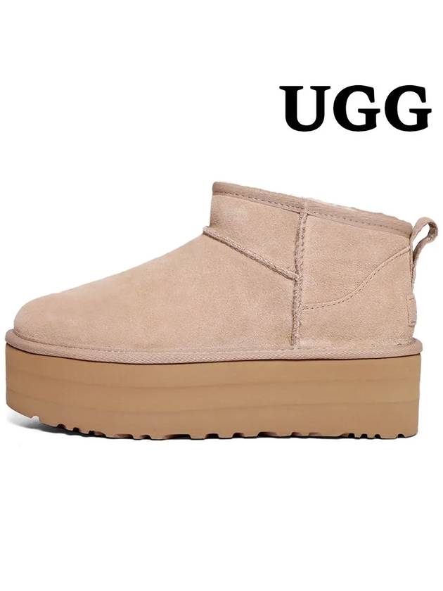 Classic Ultra Mini Platform Winter Boots Sand - UGG - BALAAN 2