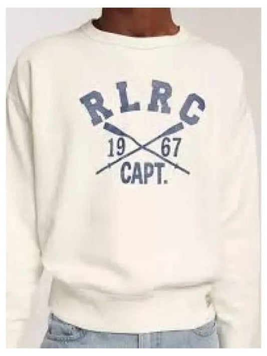 Savings Vintage Fit Fleece Graphic Sweatshirt White - POLO RALPH LAUREN - BALAAN 1