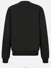 CD Icon Cotton Sweatshirt Black - DIOR - BALAAN 3