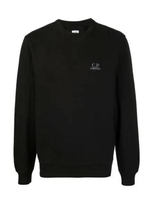 Small Logo Sweatshirt Sweatshirt Black - CP COMPANY - BALAAN 2