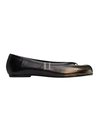 Tabi Leather Ballerina Flats Brown - MAISON MARGIELA - BALAAN 2