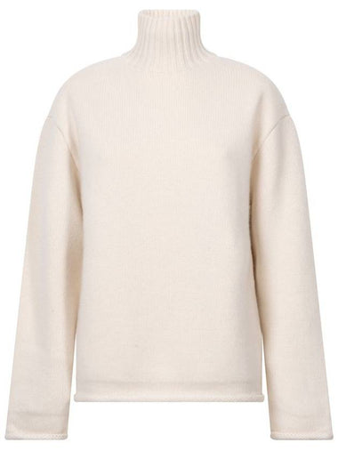 Bottega Veneta Textured Cashmere Hign Neck Jumper Clothing - BOTTEGA VENETA - BALAAN 1