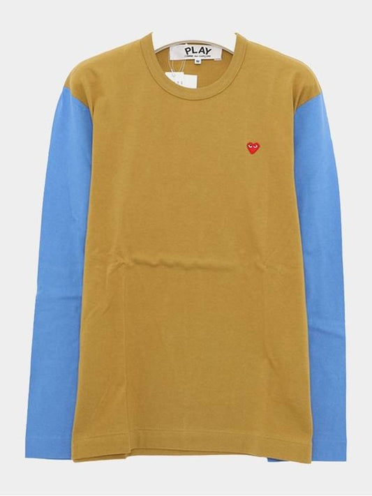 P1T316 ORANGE BLUE T Shirt - COMME DES GARCONS - BALAAN 2