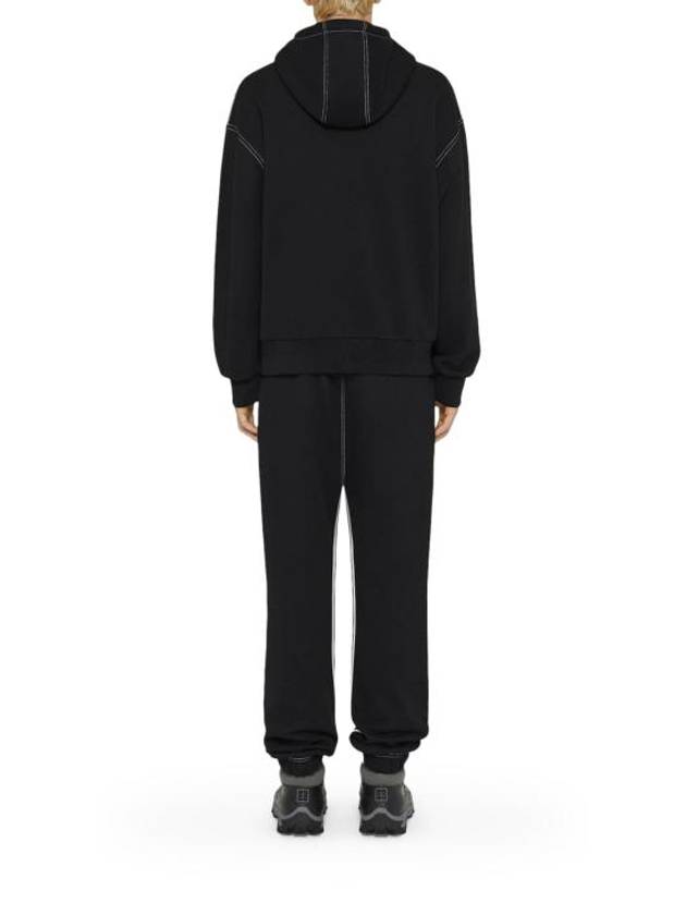 4G Fleece Hoodie Black - GIVENCHY - BALAAN 4