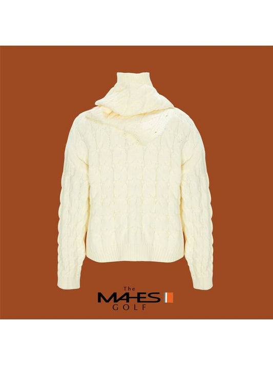 Knit Sweater 2in1 Essential Neck Warm Knit Set GN40432 - MAHES - BALAAN 2