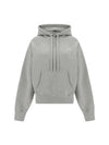 Alexandre Mattiussi Logo Print Hoodie Grey - AMI - BALAAN 2