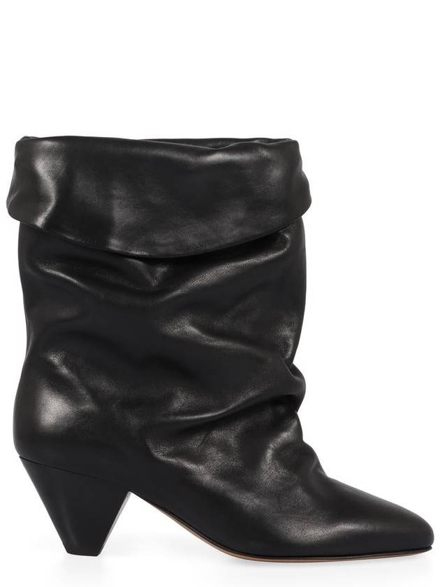 Isabel Marant Leather Ankle Boots - ISABEL MARANT - BALAAN 1