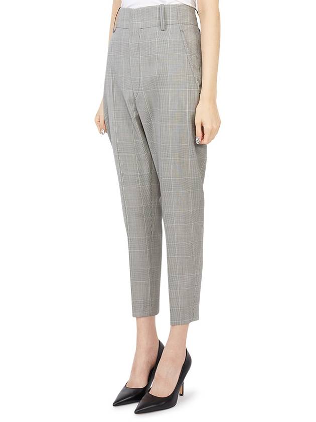 PA0718 21A014E 23EC Women s Wool Pants Regular Fit - ISABEL MARANT - BALAAN 4