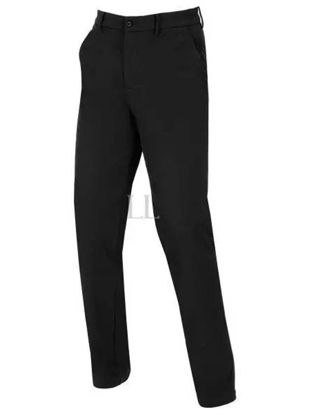 Men's Axil Fleece Twill Pants Black - J.LINDEBERG - BALAAN 2