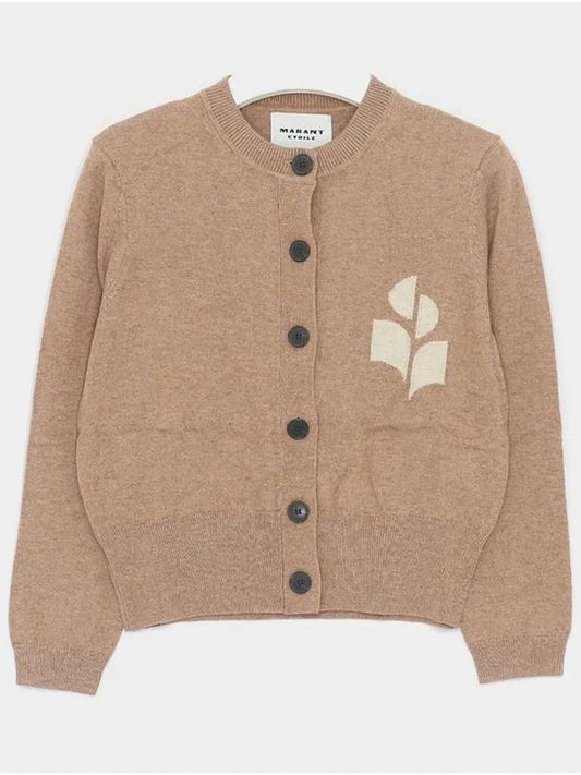 Etoile NEWTON Crop Wool Women s Cardigan CA0040FA A1X05E 50CM - ISABEL MARANT - BALAAN 2