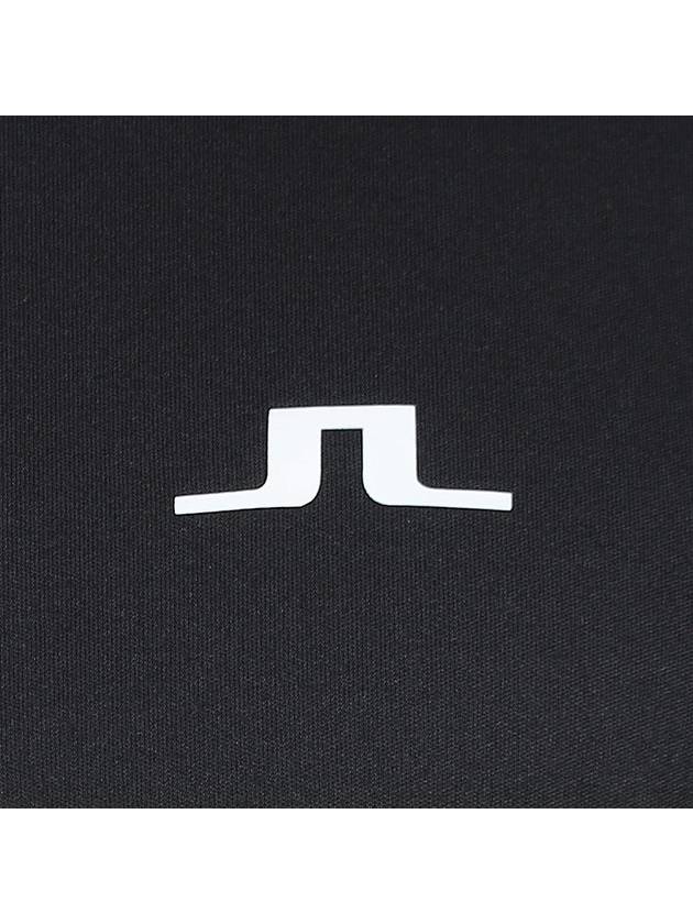 Ade Crew Neck Short Sleeve T-Shirt Black - J.LINDEBERG - BALAAN 8