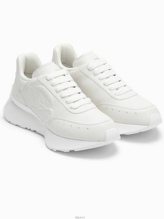 Sprint Runner Low Top Sneakers White - ALEXANDER MCQUEEN - BALAAN 3