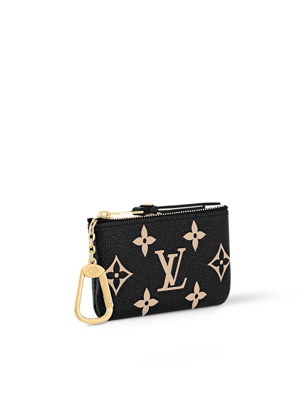 Monogram Empreinte Key Pouch Black - LOUIS VUITTON - BALAAN 3