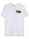 Logo Applique Cotton Short Sleeve T-Shirt White - BURBERRY - BALAAN 10