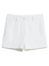 Women's Gwen Stretch Shorts White - J.LINDEBERG - BALAAN 1