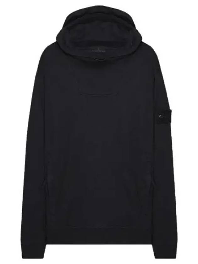 Ghost Piece Hoodie Black - STONE ISLAND - BALAAN 2