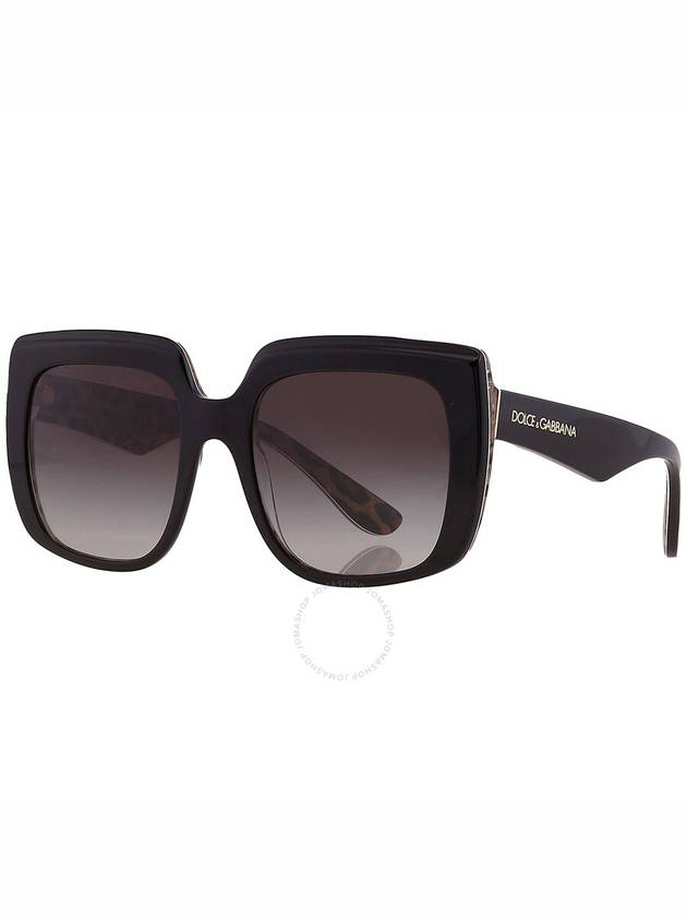 Dolce and Gabbana Grey Gradient Square Ladies Sunglasses DG4414 32998G 54 - DOLCE&GABBANA - BALAAN 2