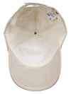 Tyron Logo Cotton Ball Cap Ecru Pink - ISABEL MARANT - BALAAN 6