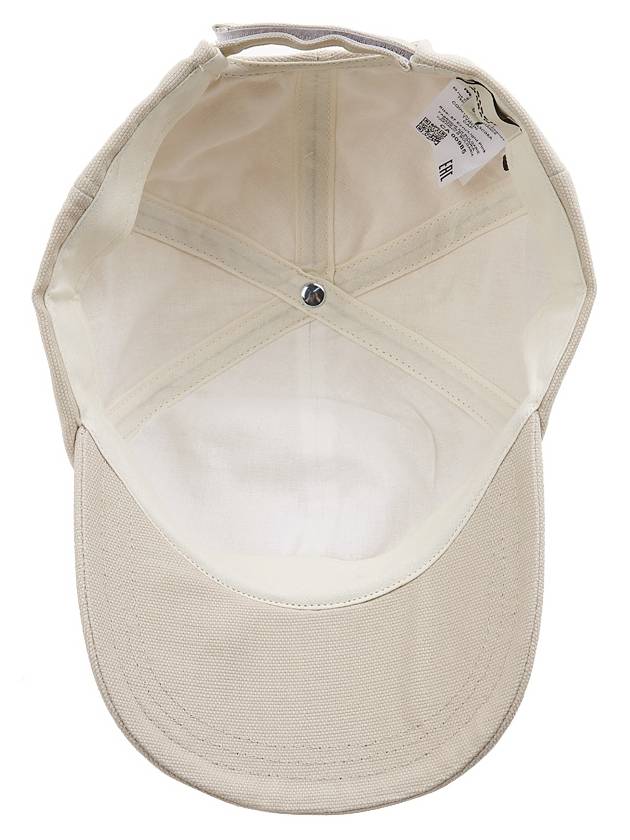 Tyron Logo Cotton Ball Cap Ecru Pink - ISABEL MARANT - BALAAN 6