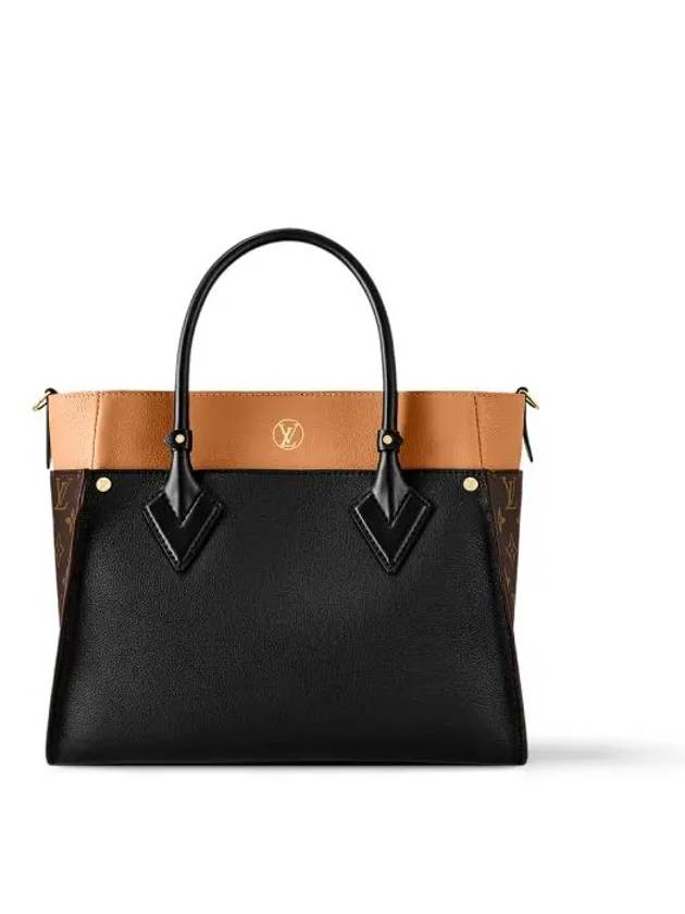 On My Side MM Tote Bag Noir - LOUIS VUITTON - BALAAN 8