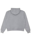 Chest Logo Print Classic Fit Cotton Hoodie Grey - JACQUEMUS - BALAAN 7