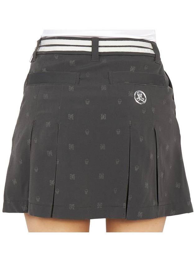 Golf Enigma MLW 3A AE03 CHARCOAL Women s Mini Pleated Skirt - MARK & LONA - BALAAN 8