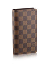 Pocket Agenda Cover Damier Long Wallet Brown - LOUIS VUITTON - BALAAN 2