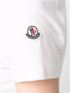 Cotton Logo Patch Short Sleeve T-Shirt White - MONCLER - BALAAN 7